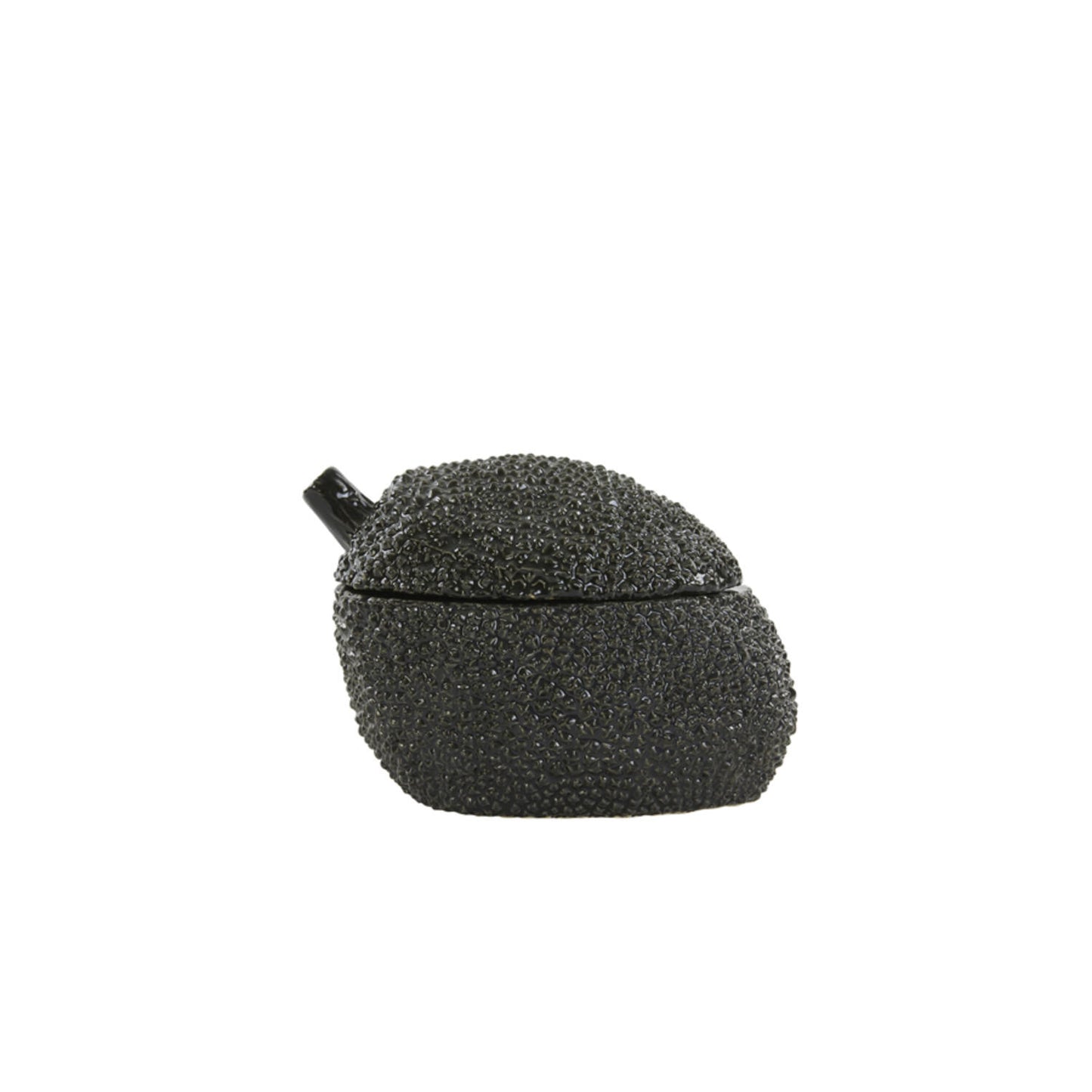 boite décorative de rangement en céramique noire