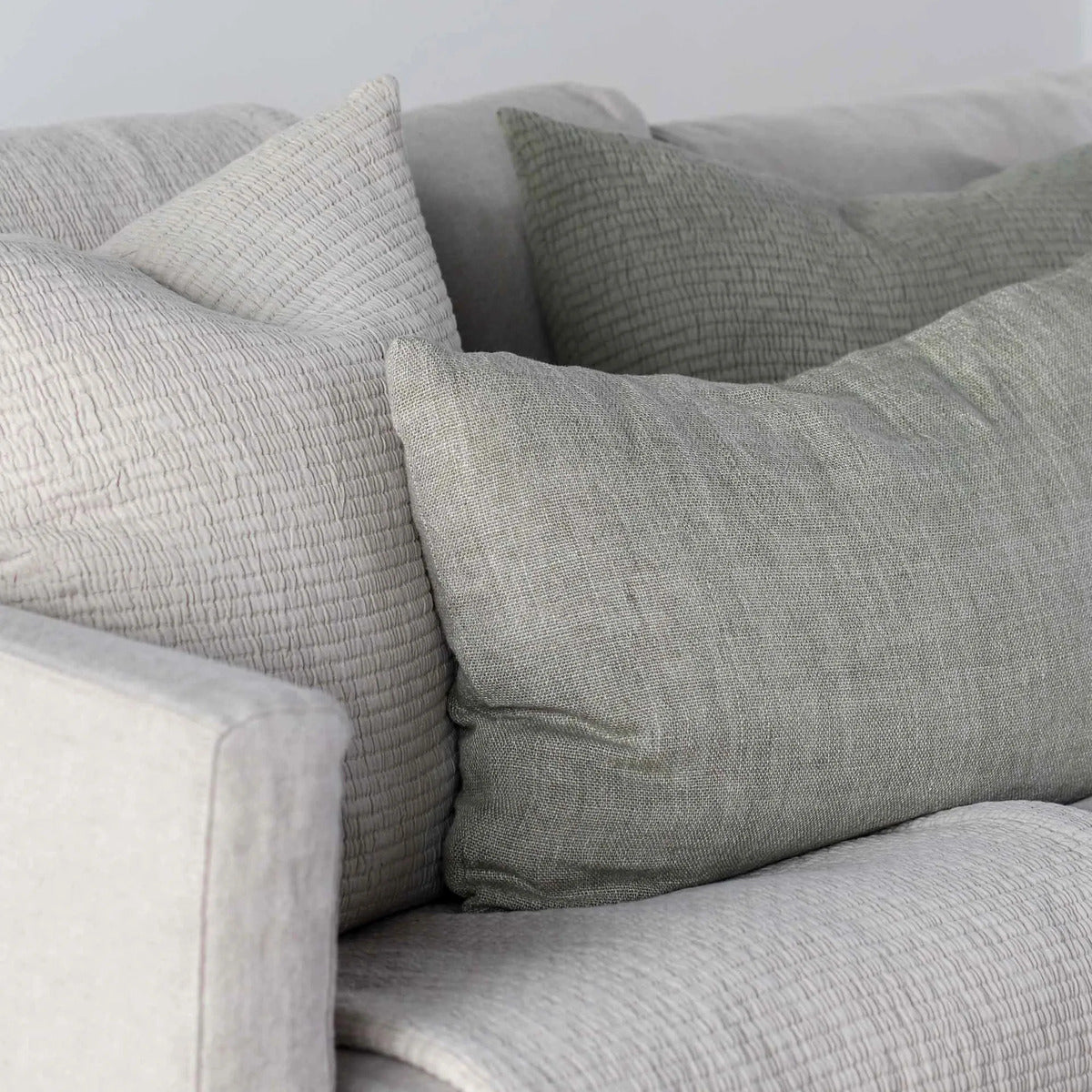 couvre lit en coton texturé beige sable 140x200cm - maison gabin décoration