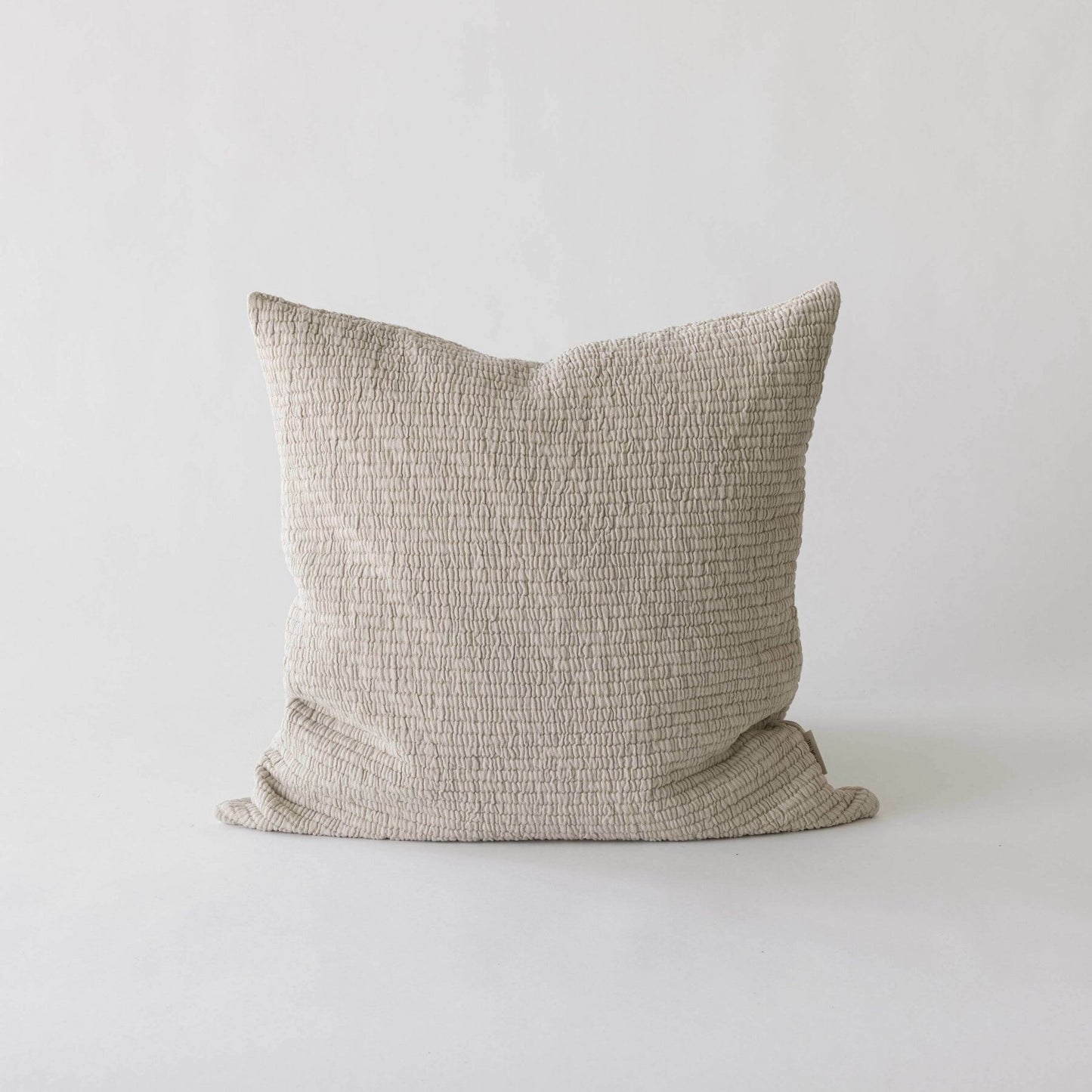housse de coussin beige en coton avec fermeture 50x50cm - maison gabin décoration