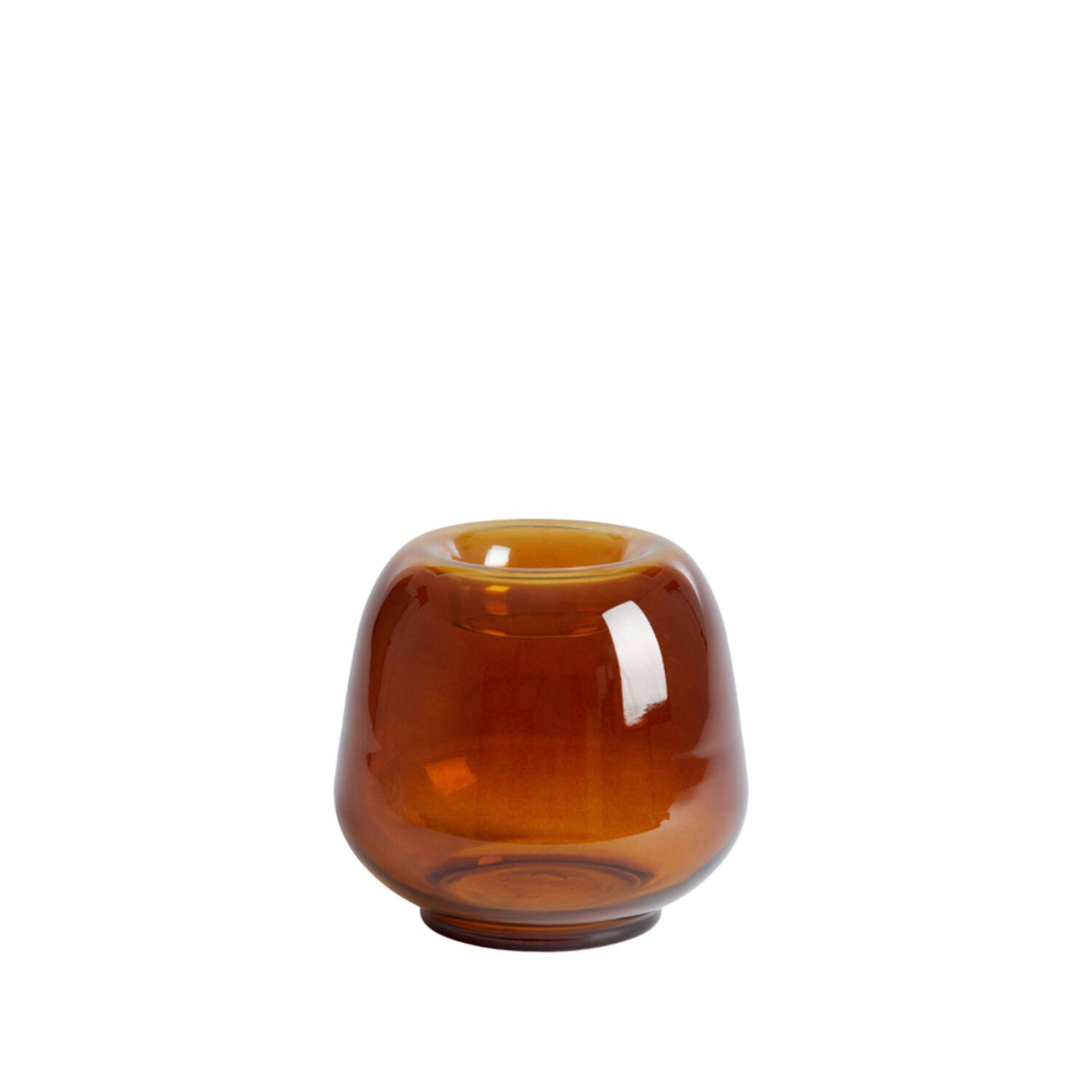 photophore couleur caramel ambre D15cm - maison gabin décoration