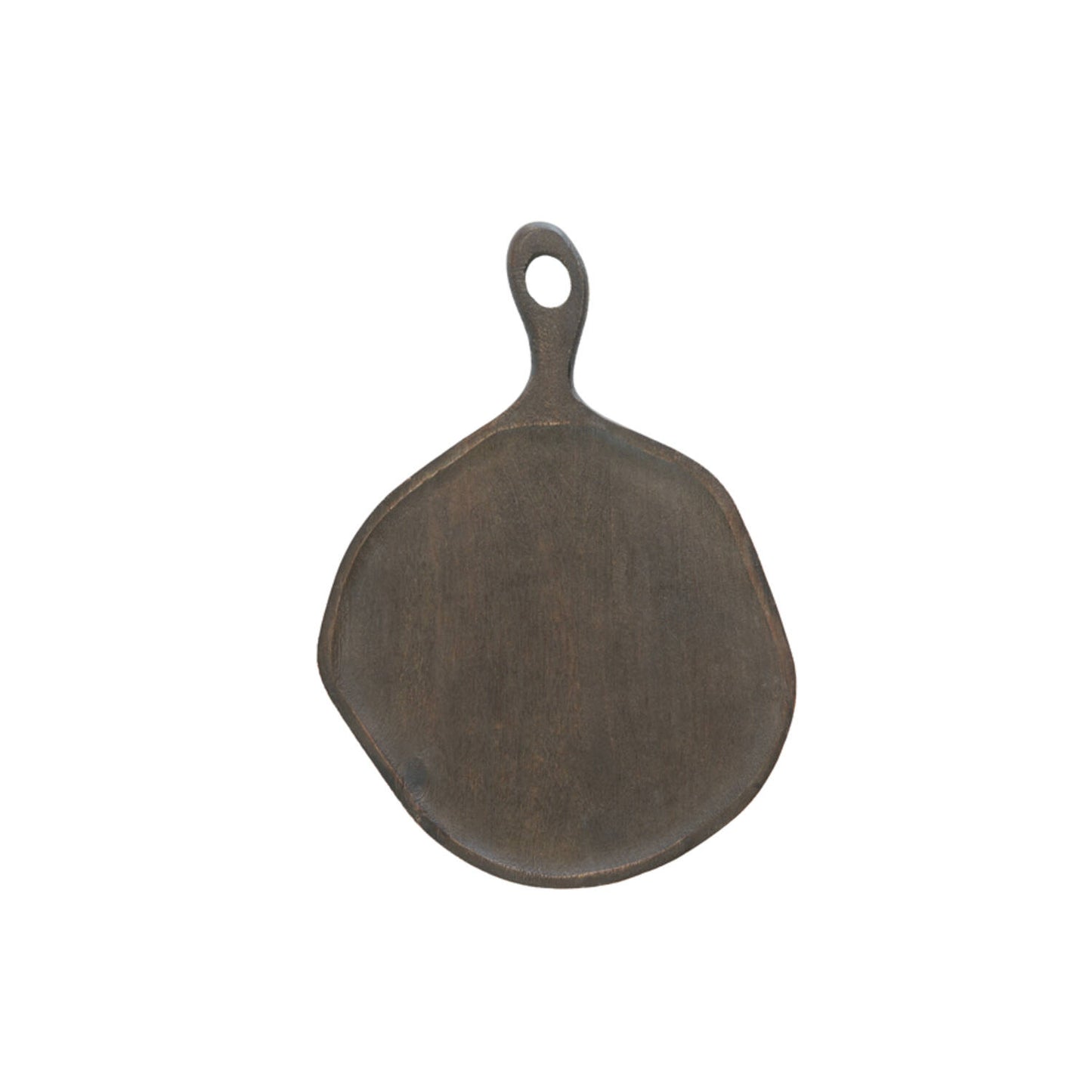 planche à découper aux formes irrégulières en bois noir - maison gabin décoration