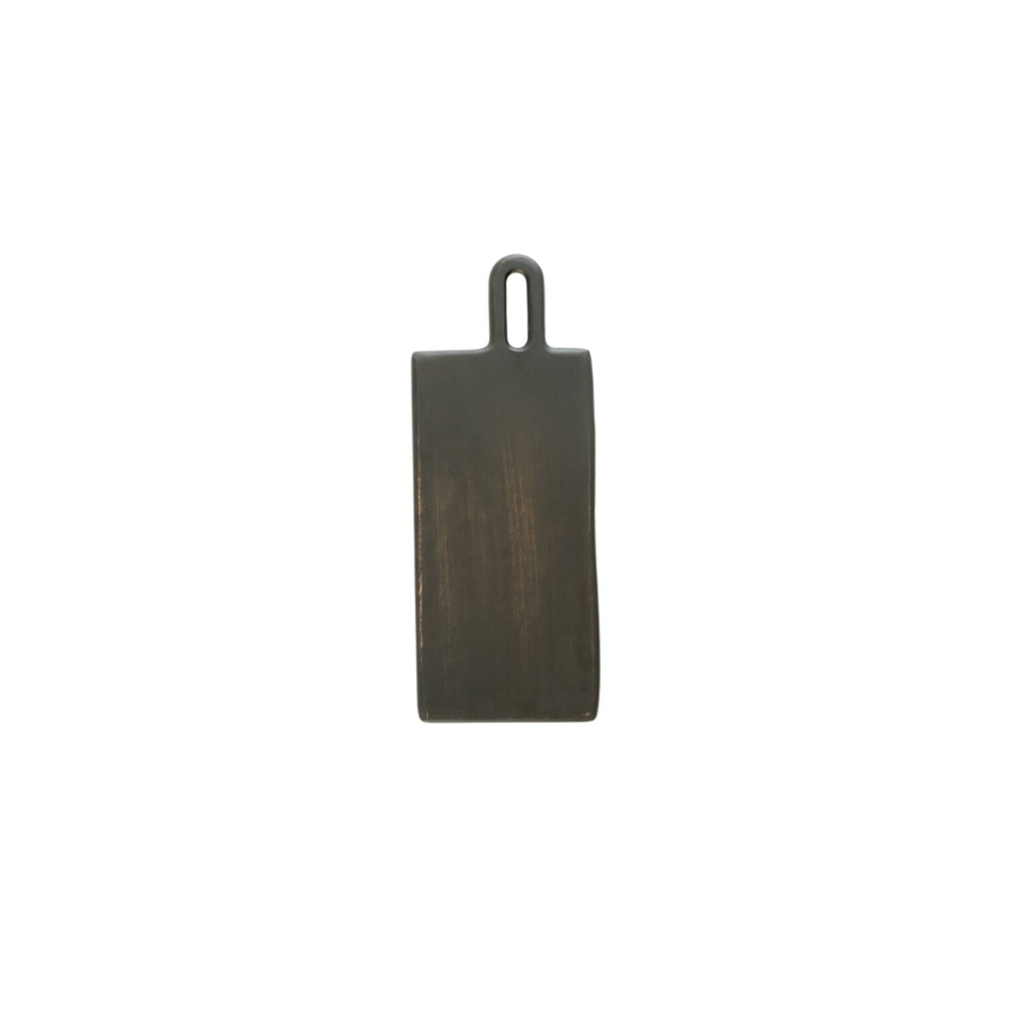 planche à découper en bois noir - maison gabin décoration