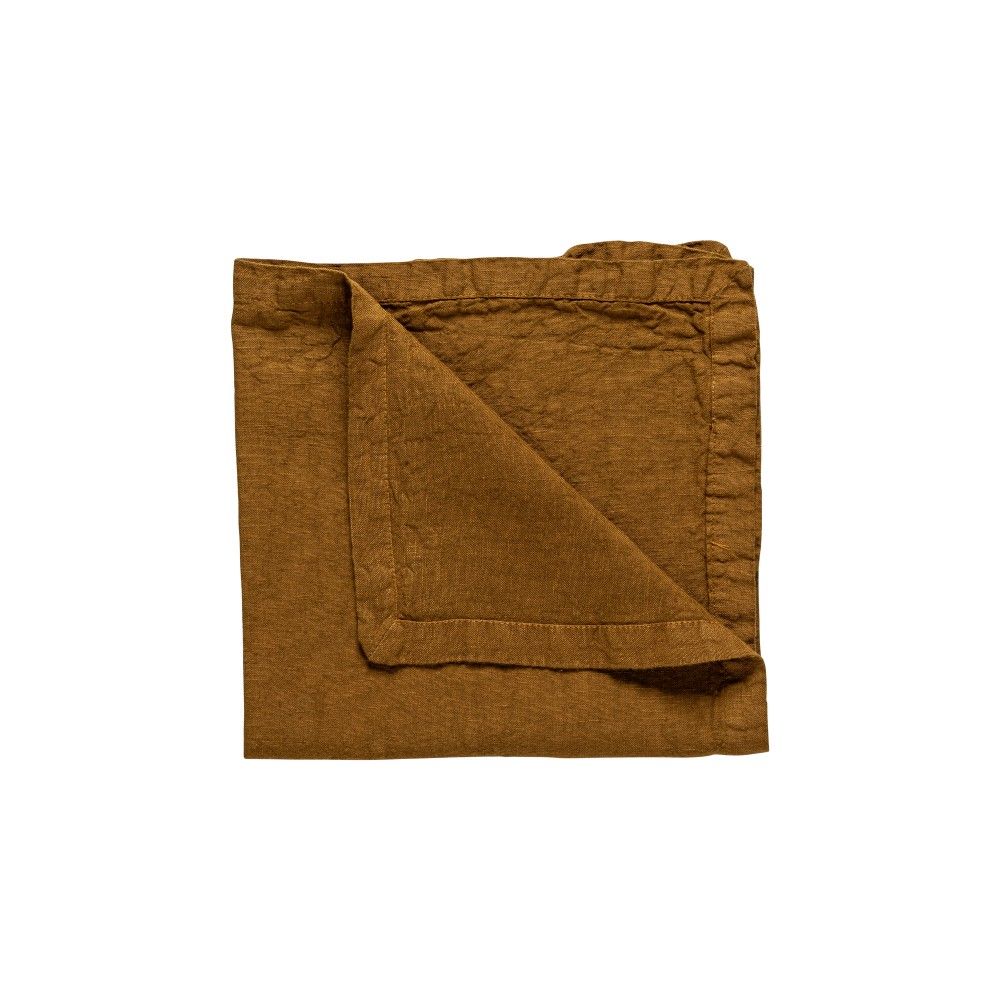 linge de table vert olive 100 lin -maison gabin décoration