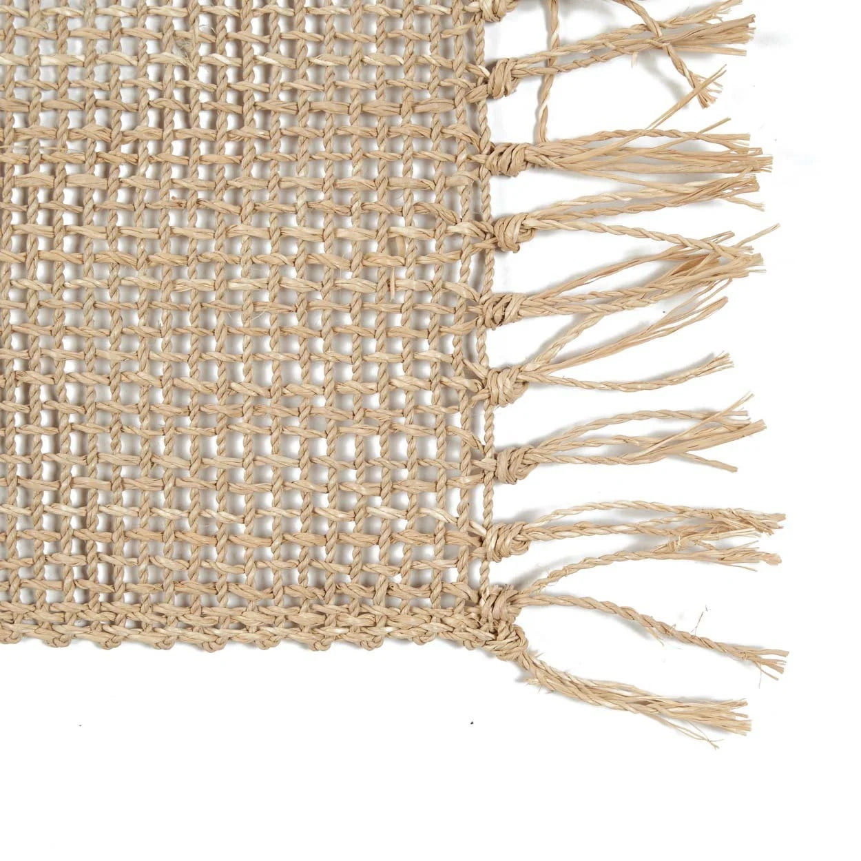 set de table individuel artisanal en jonc de mer