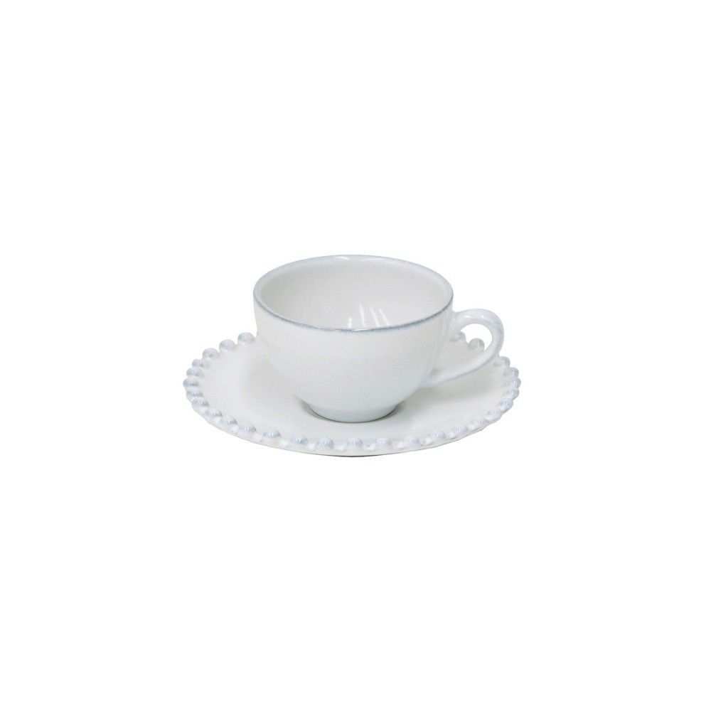 vaisselle blanche à perles - Maison Gabin Decoration