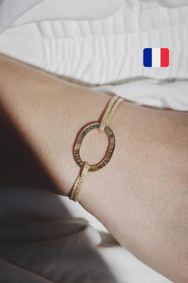 bracelet-doré-piece-de-monnaie-or-femme