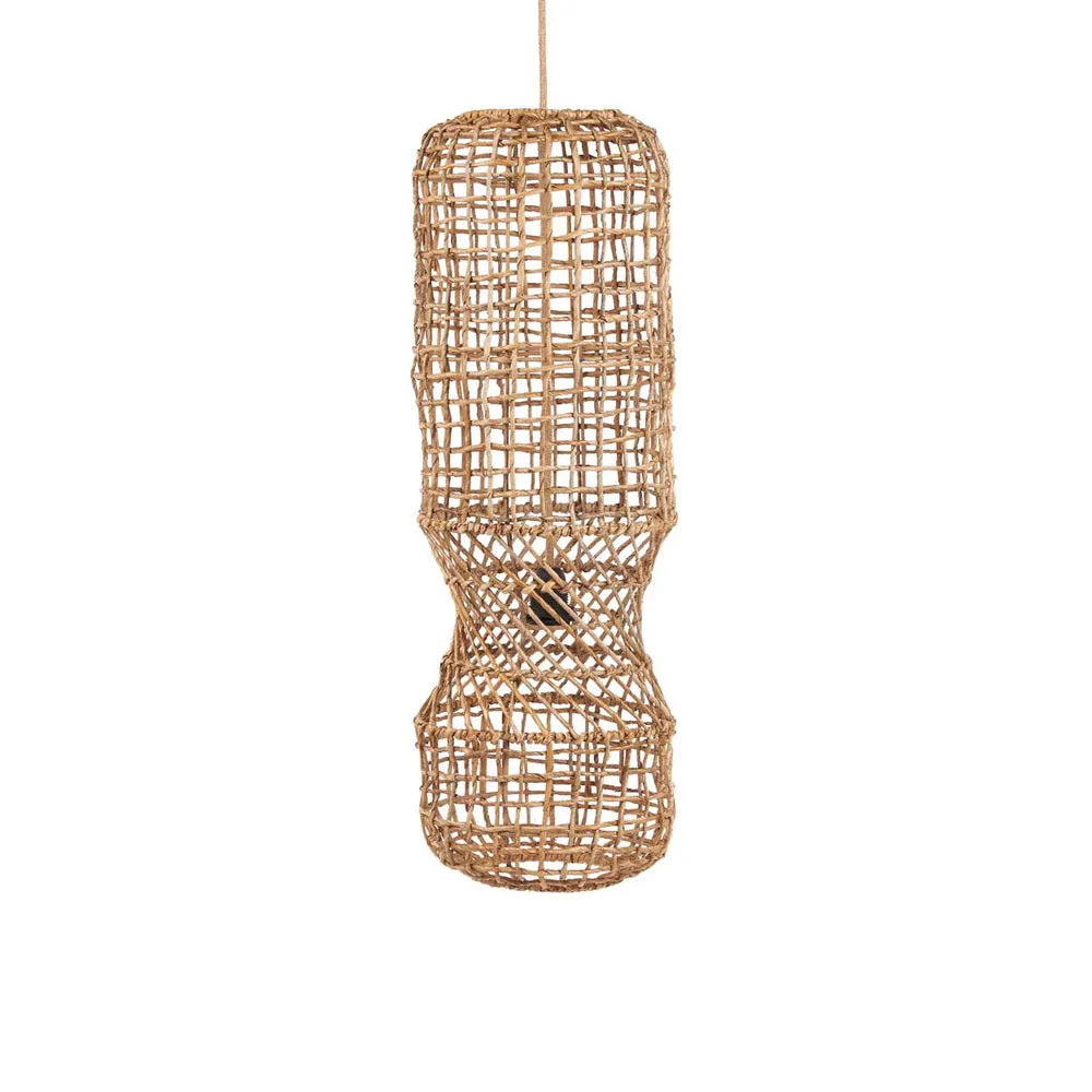 Suspension GuanYin Naturel L artisanale

Luminaire design en fibres naturelles

Lampe décoration Toulon
