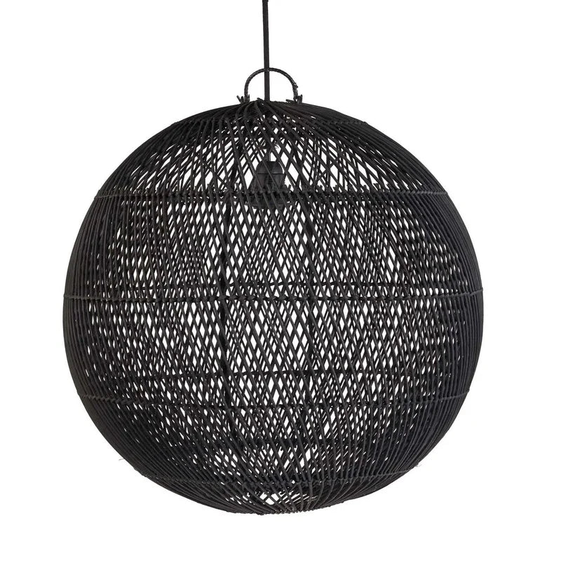 Suspension Bulle noire M

Luminaire artisanal en fibres noires

décoration intérieure contemporaine
