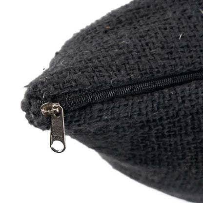 Housse de coussin Drizle Noir Blanc – style raffiné en coton