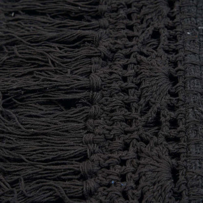 Linge de maison confortable noir

Plaid noir en cotn naturel Gypsy

