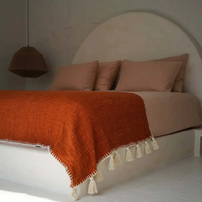 Jeté de lit Stitch terre cuite

Couverture décorative moderne

décoration intérieure Toulon

