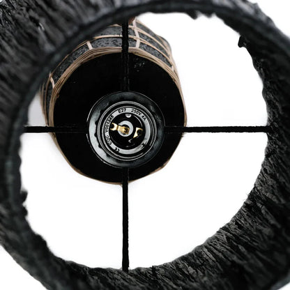 luminaire déco élégant noir naturel