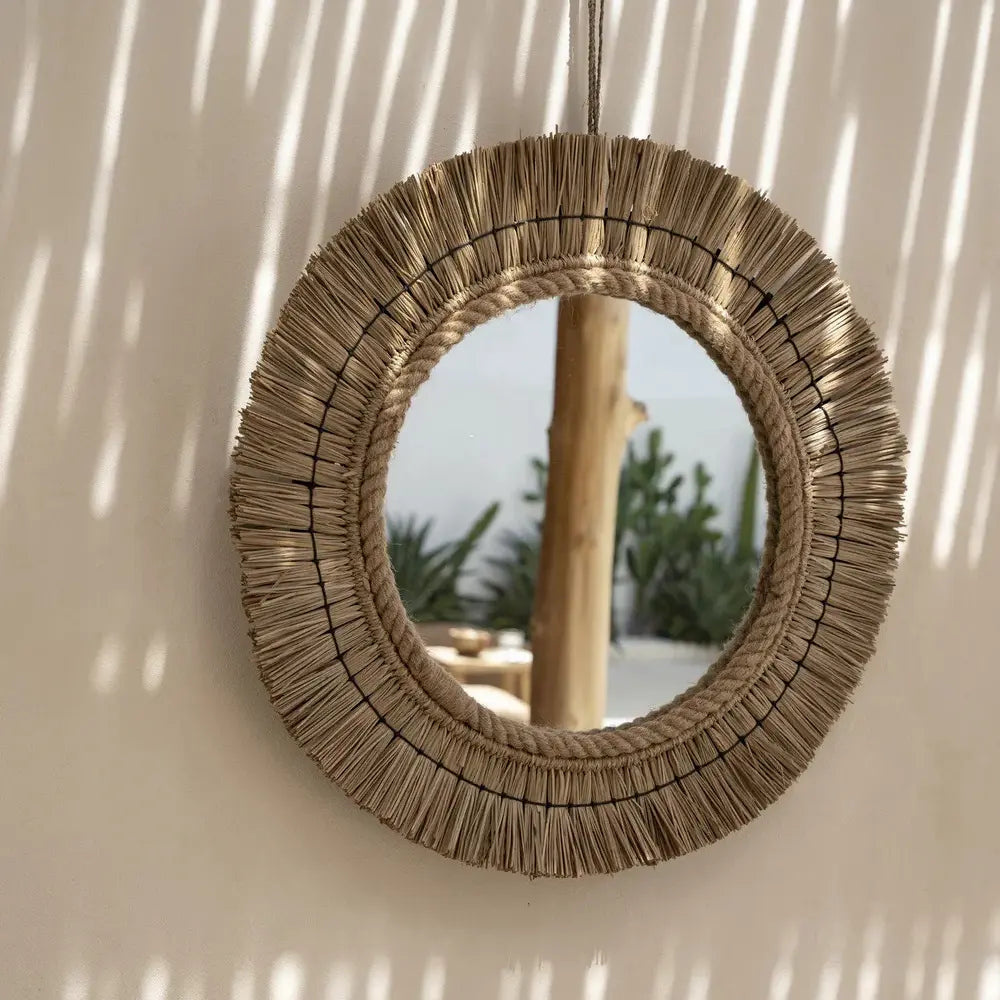 Miroir St Barth Naturel

Miroir mural artisanal décoratif

Accessoire déco Toulon



