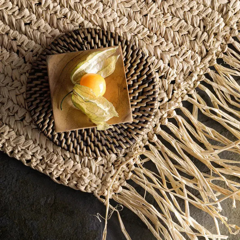 Linge de table naturel rectangulaire