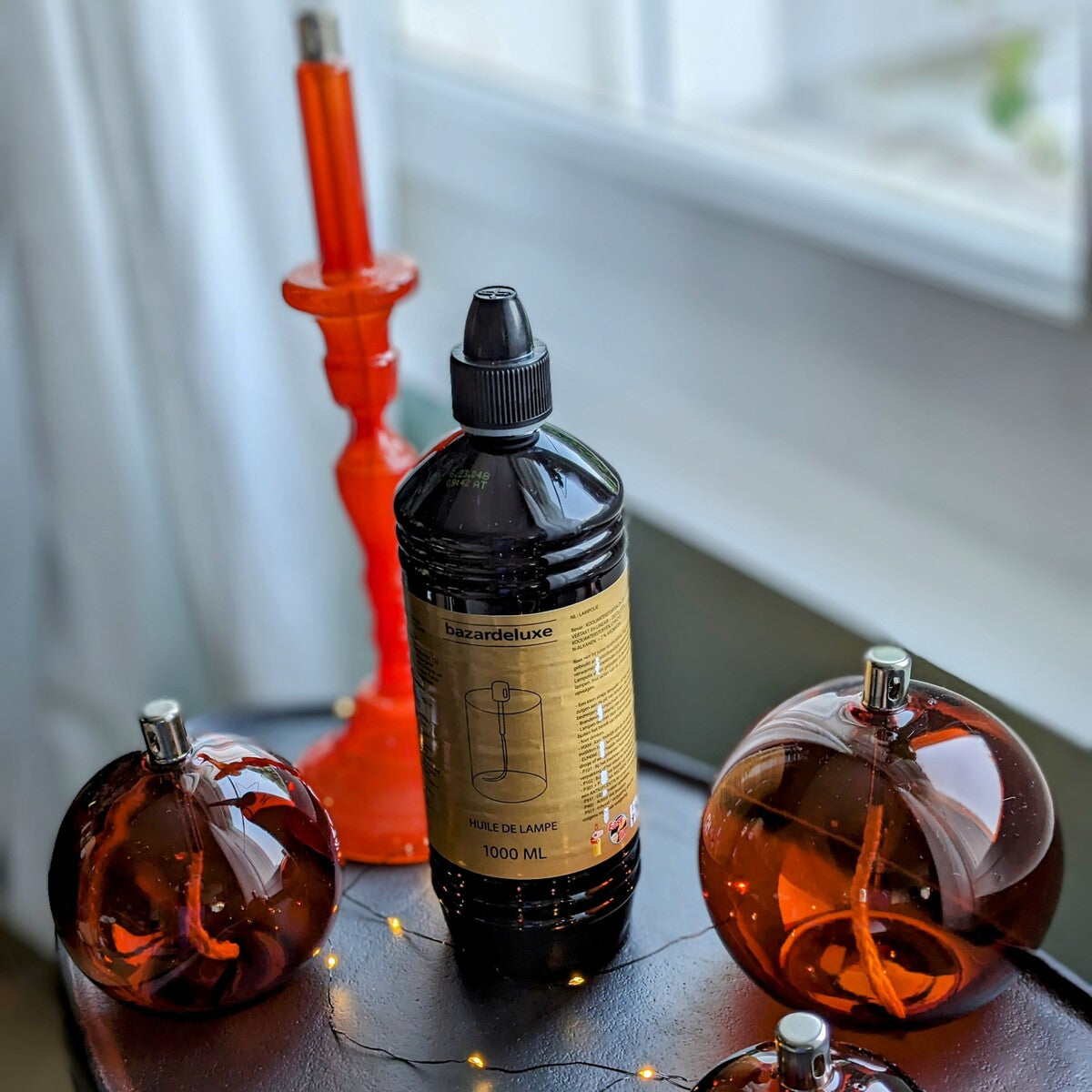 bouteille d'huile de parafine pour lampes à huile